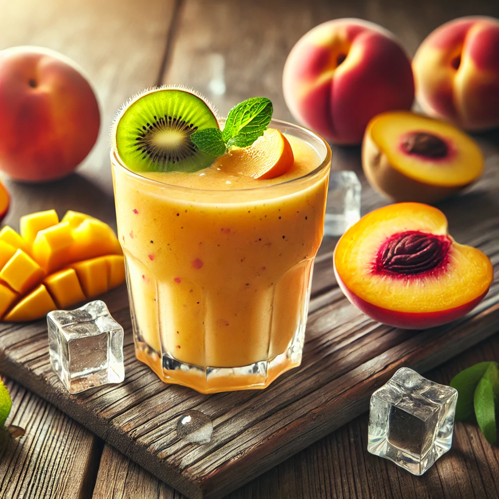 Smoothie Pesca-Kiwi